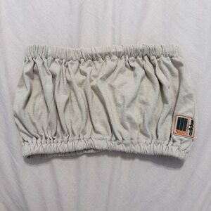 Adidas Cream Tube Top - Rare Find